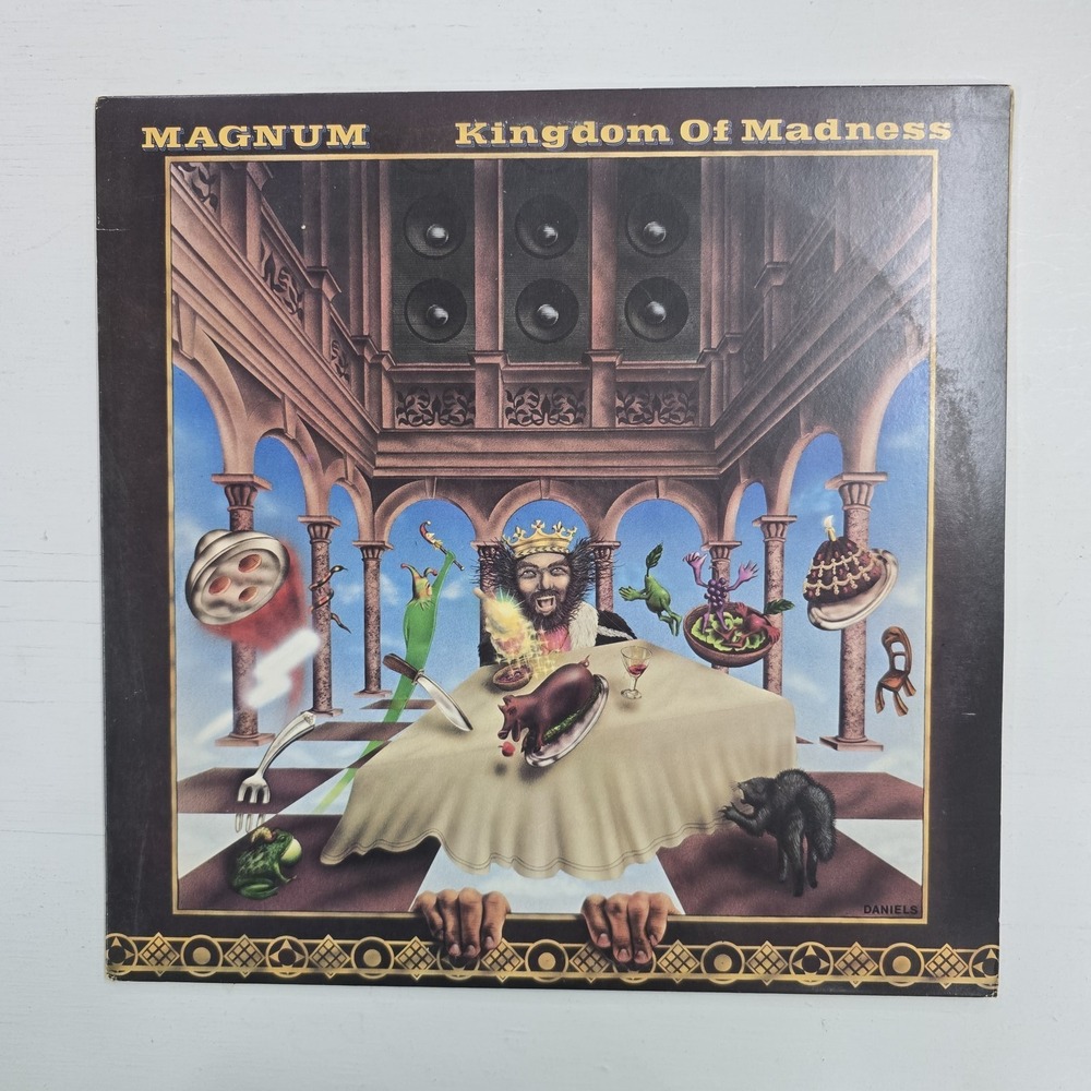 Magnum - Kingdom Of Madness LP VG+/VG+ Hard Rock 1978 Vintage Vinyl Stereo Album